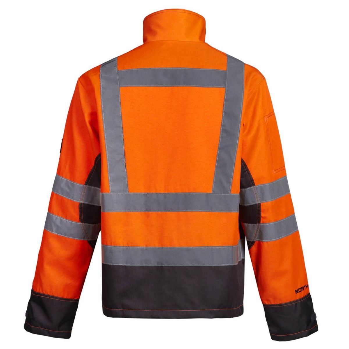 VESTE HV DE TRAVAIL ASFUR ORANGE FLUO - NORTH WAYS - Taille 3XL - 2