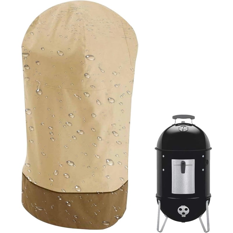 Pokrowiec pionowy do wędzarni elektrycznych, pokrowiec do wędzenia na grilla, pokrowiec z tkaniny Oxford odpornej na warunki atmosferyczne