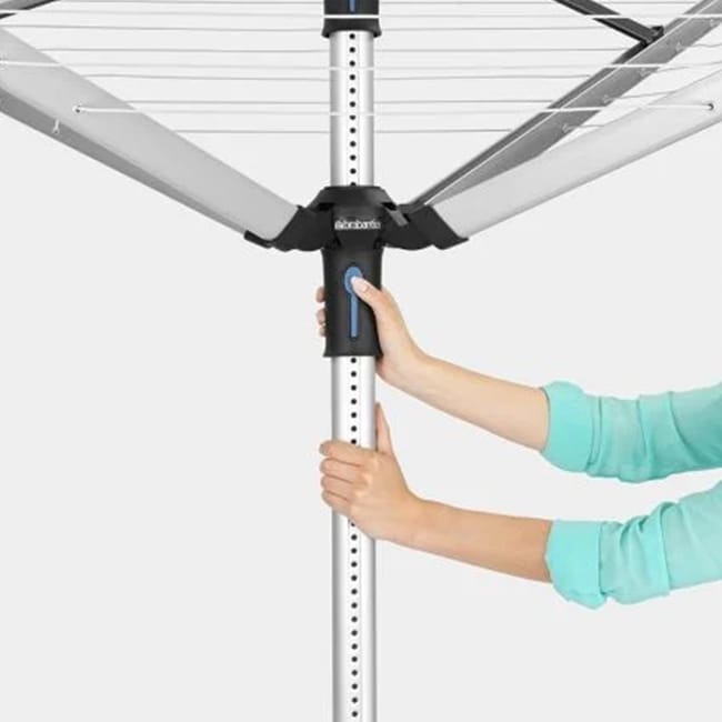 Stendibiancheria A Ombrello Brabantia - 60m Spazio Stendere Con Altezza Regolabile - Foto 6