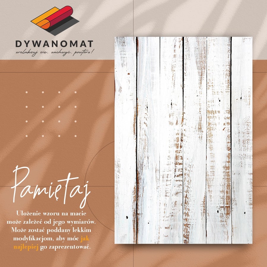 Dywan winylowy rustykalne drewno, mata winylowa naturalne deski do wnętrz 60x90 cm – Tulup - 3