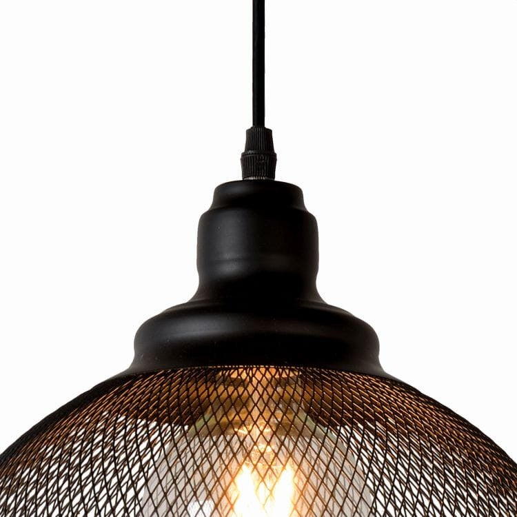 Suspension MESH - Noir - 1xE27 - Lucide - 5
