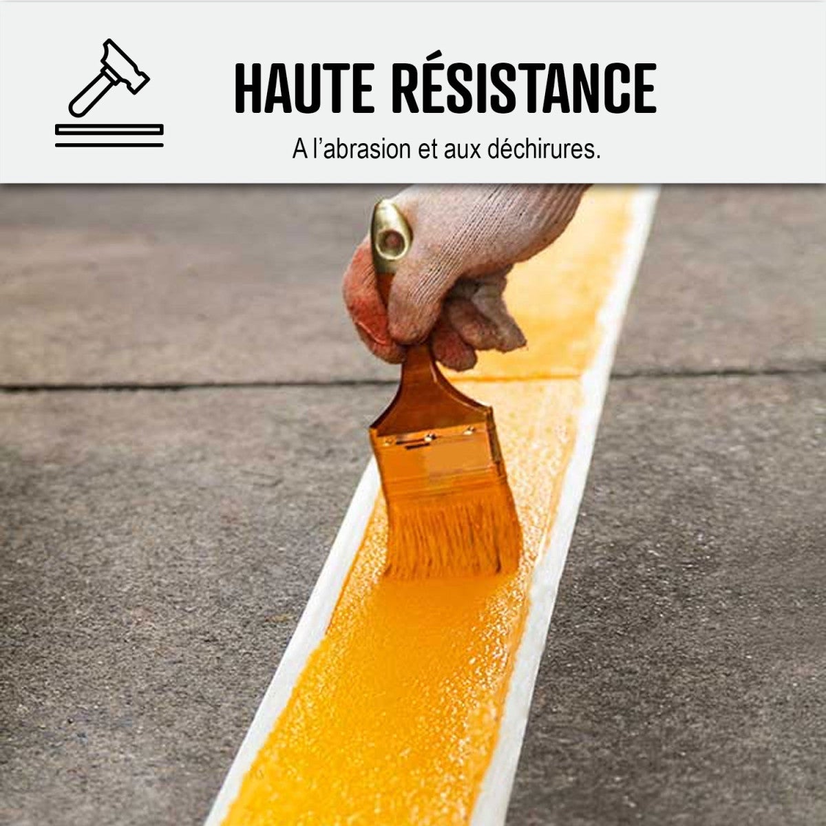 Peinture Bitume, Goudron, Enrobé - ARCASPHALT - 3.75 kg (jusqu a 7.5 m² en 2 couches) Marron Clair - ARCANE INDUSTRIES - 6