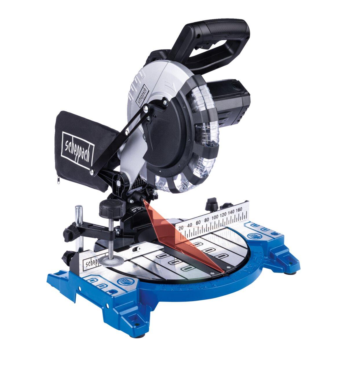 Scheppach  Sierra Ingletadora Para Madera 1500W Sierra Circular 210Mm Hm210l , Leroy Merlin