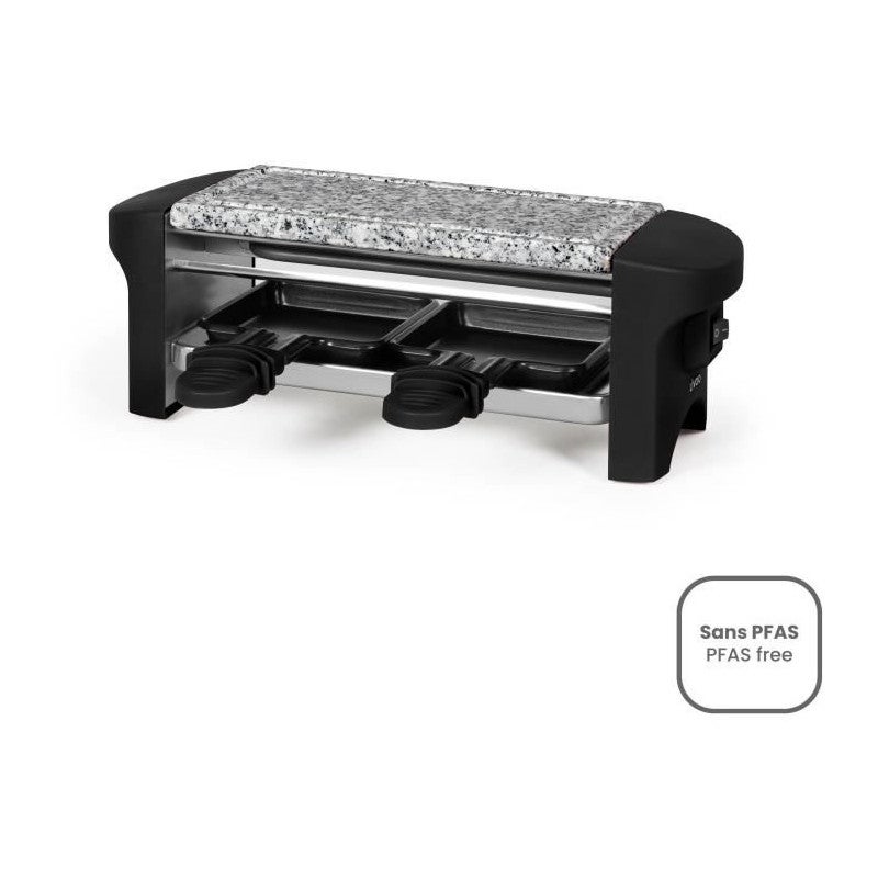 Appareil a raclette 2 personnes - LIVOO - DOC156N - 350W - 2 personnes ...