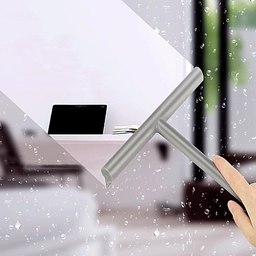 Essuie-Glace Gris Mat Avec Fixation Par Ventouse | Leroy Merlin