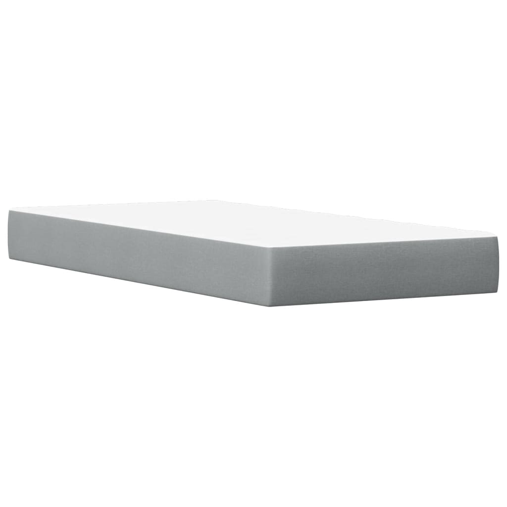 Lit avec tiroirs et matelas, blanc, en bois massif de pin, pour la chambre, 90 × 200 cm - 8