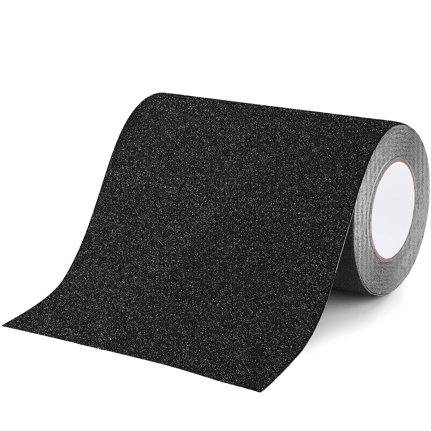 Bande Antidérapante Skateboard – Motif Vagues Noir Et Doré – 83 X 23 Cm – Adhésive, Résistante, Facile à Poser