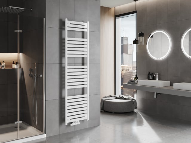 Mexen Uran radiateur de salle de bain 1800 x 500 mm, 801 W, blanc - W105-1800-500-00-20