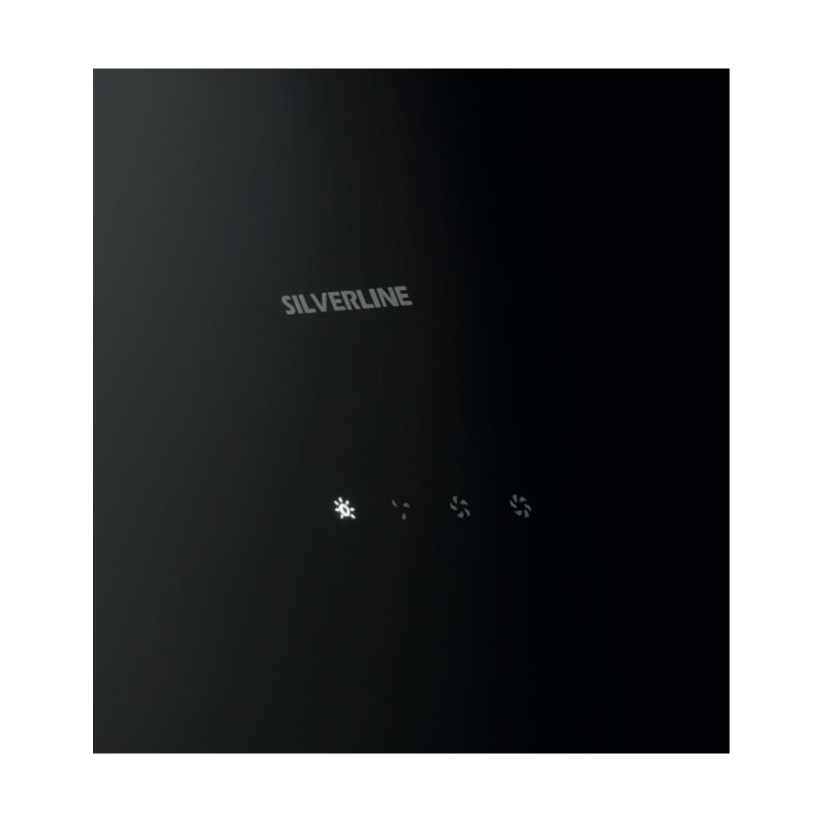 Silverline 3457 SOHO Montée au mur Noir 627 m³/h - 2