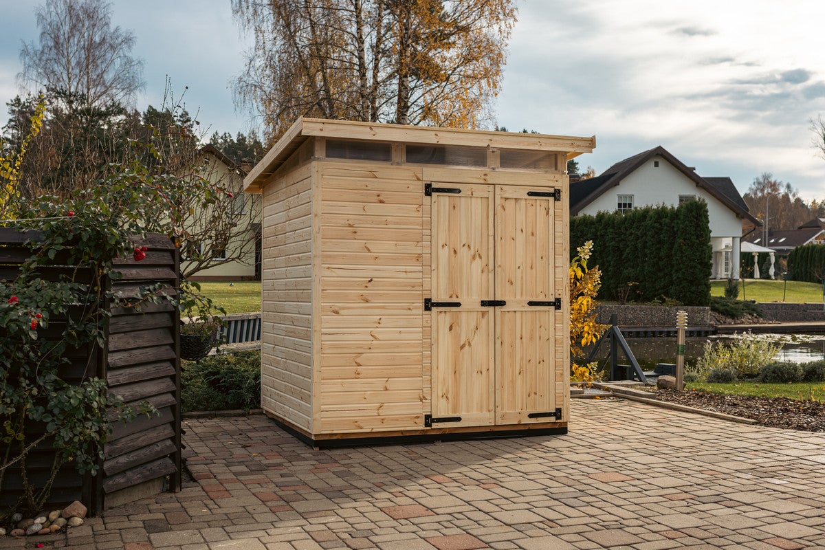 Upyard Abri de Jardin Strongbox L - Robuste Cabane à Outils en Bois