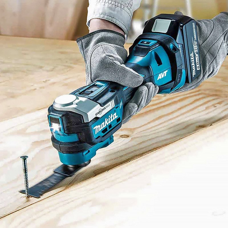 MAKITA DTM52Z LXT 18V LI -ION Batterie Multitool Corps - Carbon sans balais - 4