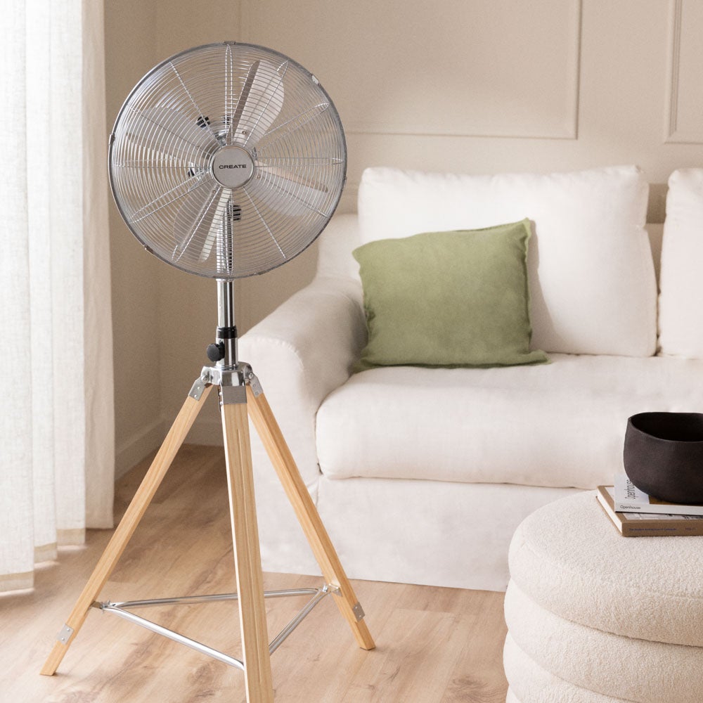 AIR TRIPOD RETRO - wentylator stojacy 50W