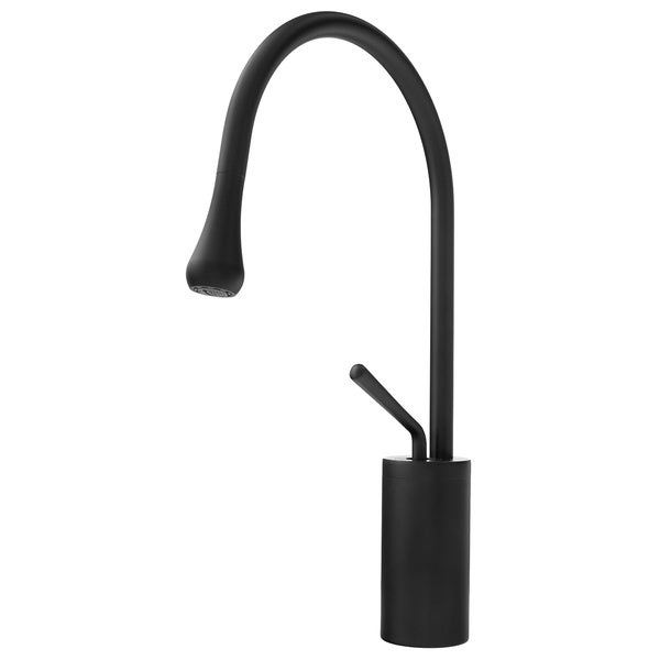 BATERIA UMYWALKOWA LUCA STOJĄCA OBROTOWA S-1192B CZARNA