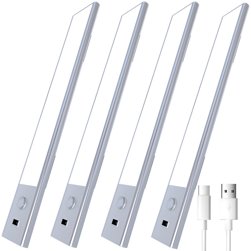 Luce Led Per Armadio Con Sensore Pir Movimento A Batterie Accensione Automatica - Foto 6