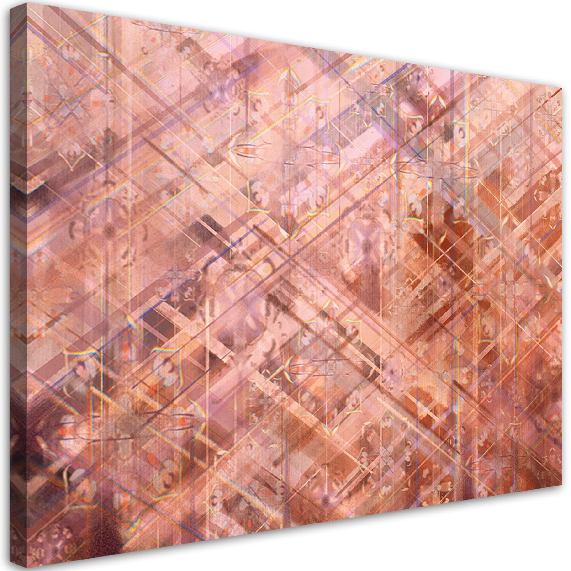 Obraz, Abstrakcyjne geometryczne kształty 120x80