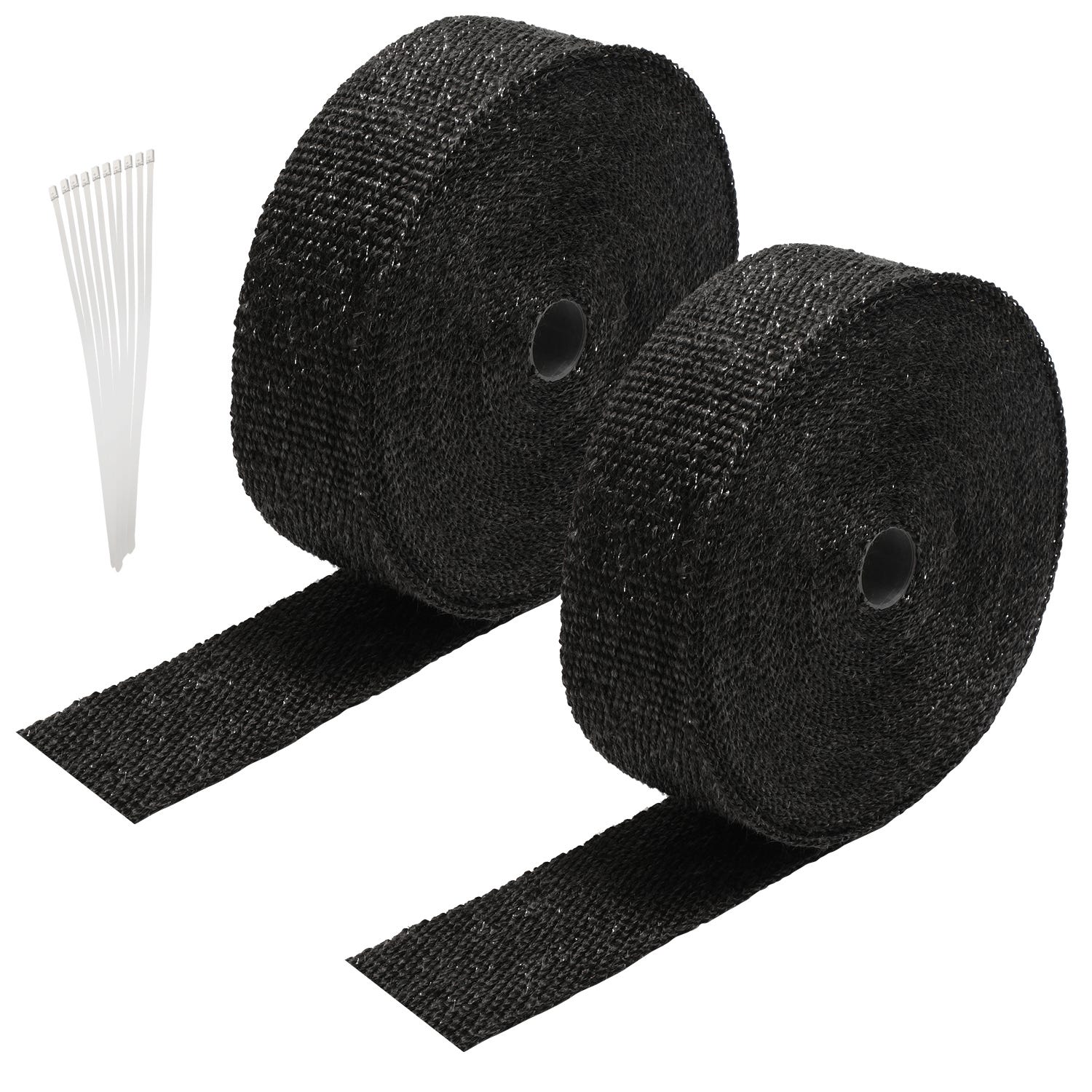 Benda Collettore Scarico Downpipe Marmitta INFERNO 4.5m X 5cm 1100 Gradi Alte Temperature - Foto 11