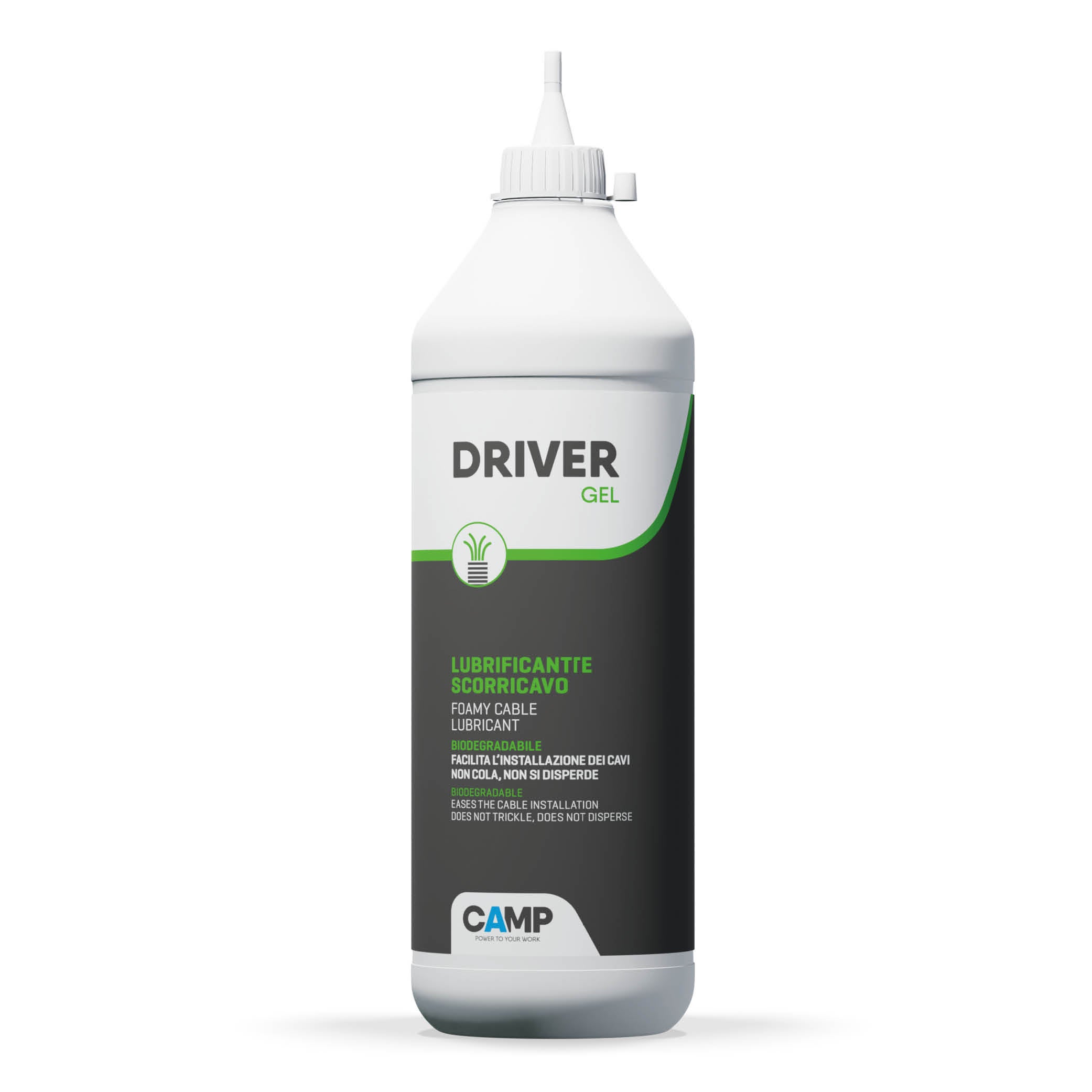 Camp DRIVER Gel, lubricante biodegradable para drenaje de cables para  sondas y cables eléctricos, 1 kg