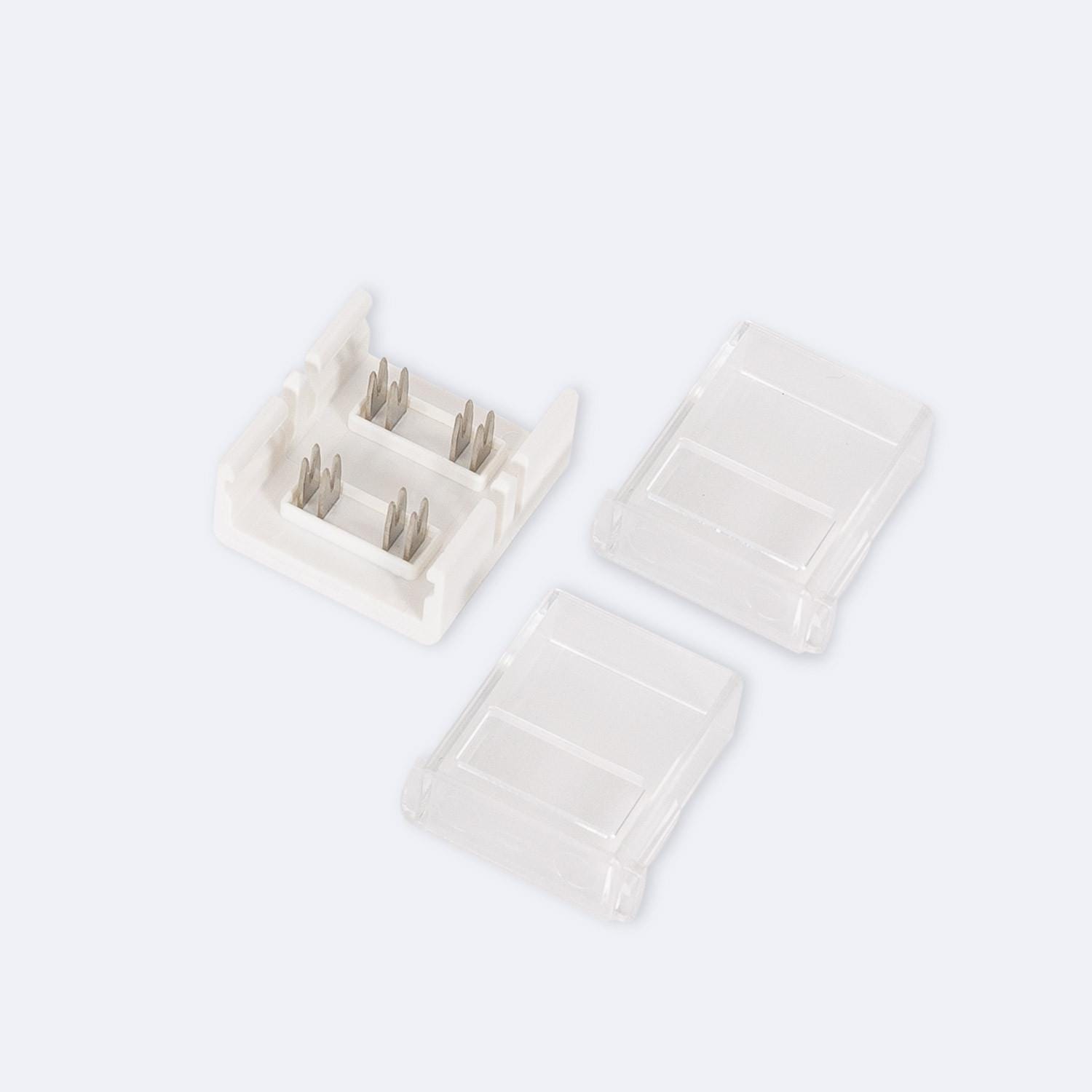 Ledkia Conector Hipopótamo para Tira LED RGB WCOB 220V Silicone FLEX ...