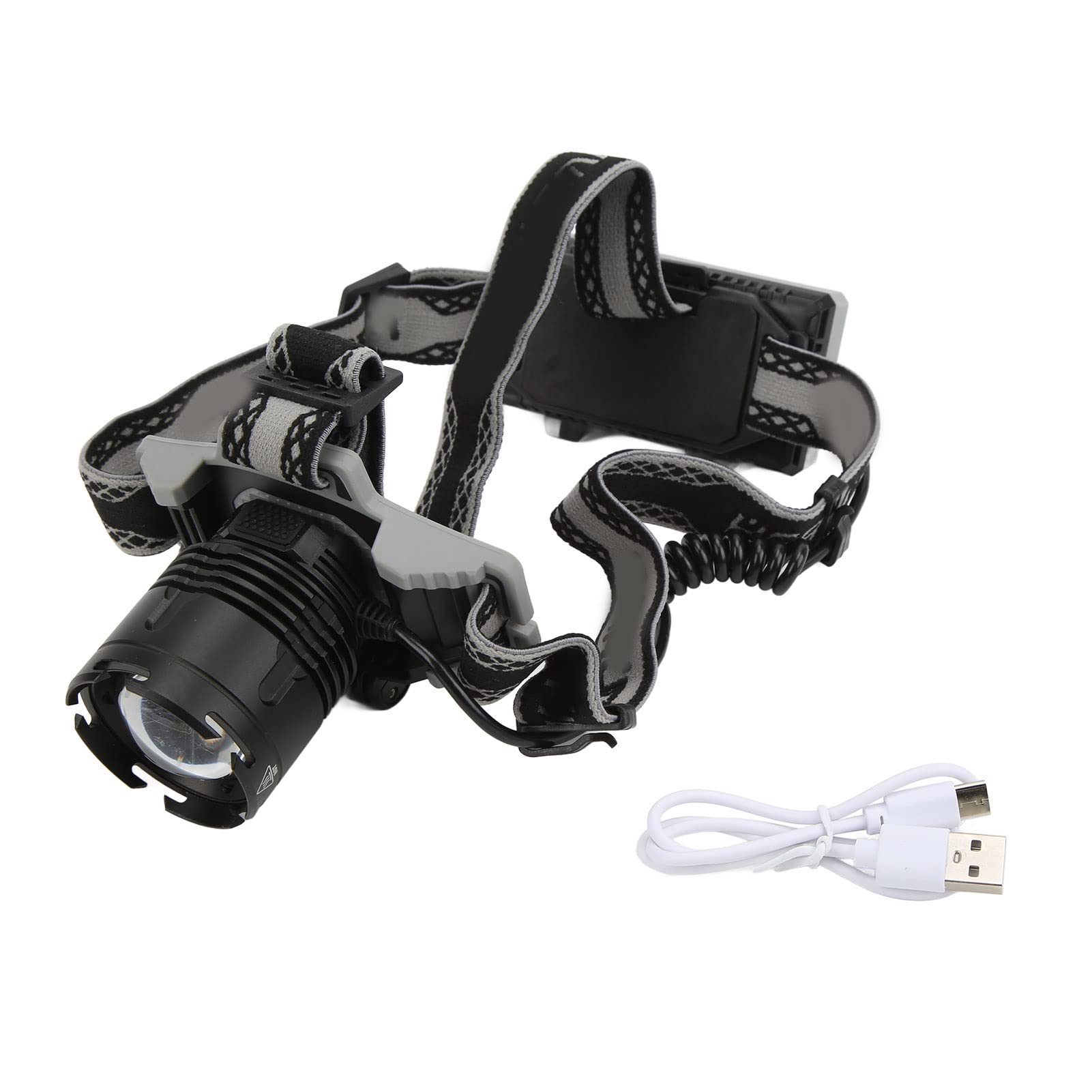 Berretto Con Lampada Frontale LED, Cappello Lavorato A Maglia Con Fari Luminosi Uomo E Donna Treccia Invernale Leggera Ricaricabile Tramite Usb 98979508