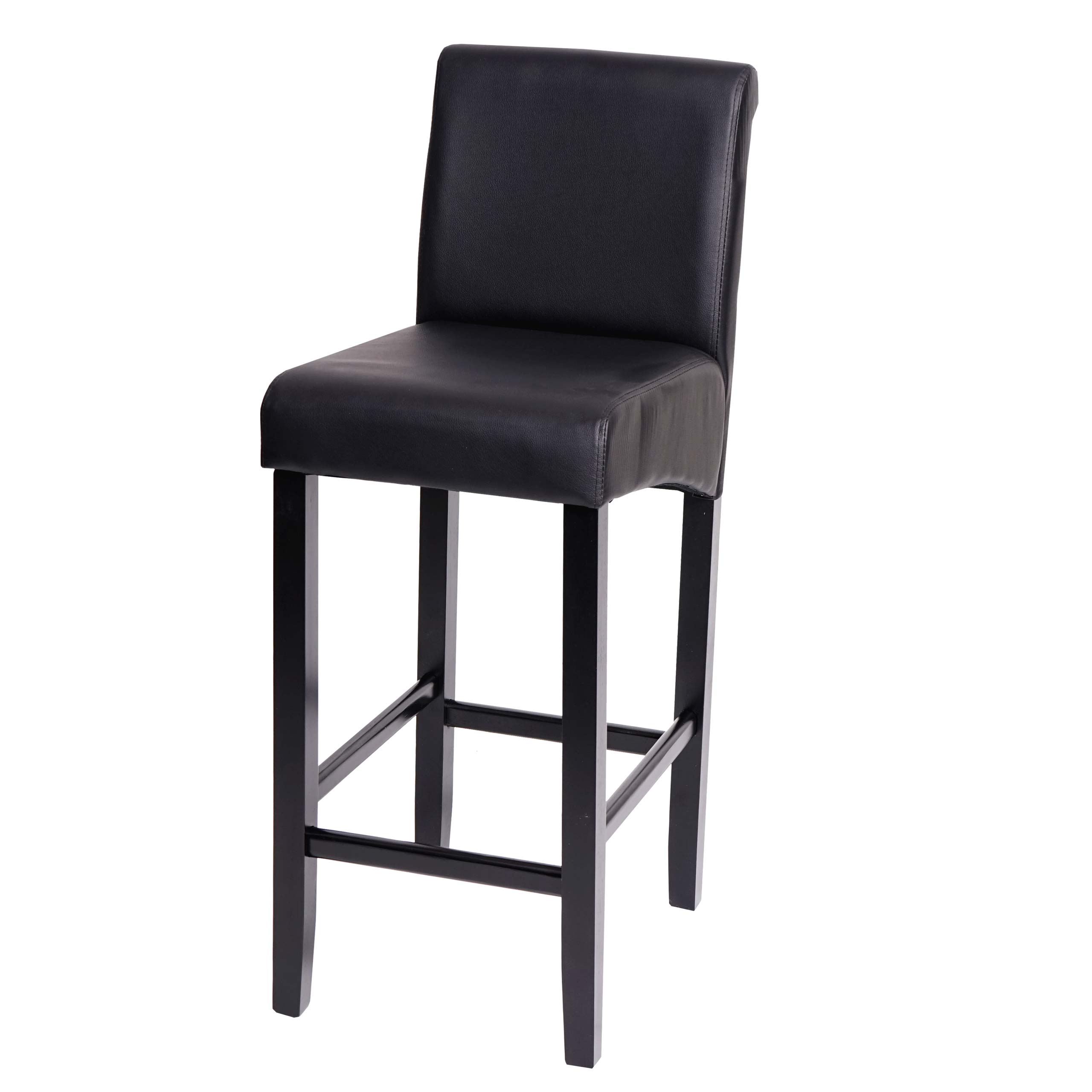 Tabouret de bar chaise haute x1 design classique avec repose-pieds en ...