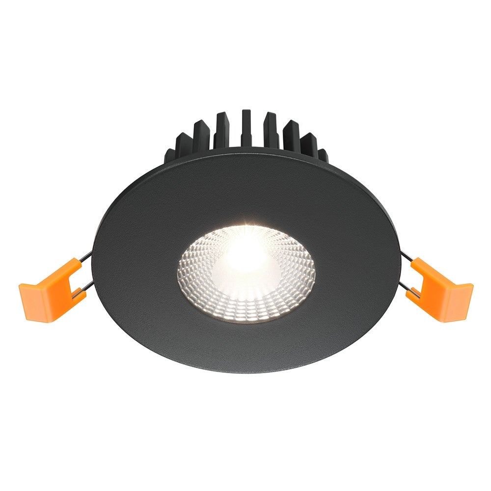 Oprawa stropowa sufitowa wpuszczana Zen czarna LED 7W 4000K 500lm wym: 4,5 x 9 x 9 cm okrągła Maytoni