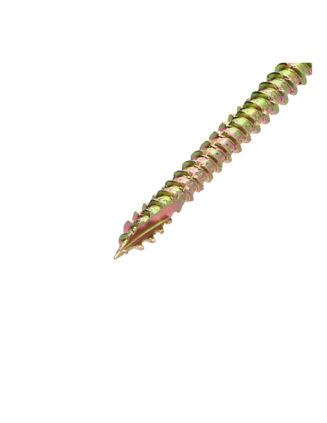 Vis bois TEKOR Tête fraisée Pozi N°2 5X60 Filetage total Pointe antifendage type 17 Bichromaté-200 pièces - 4