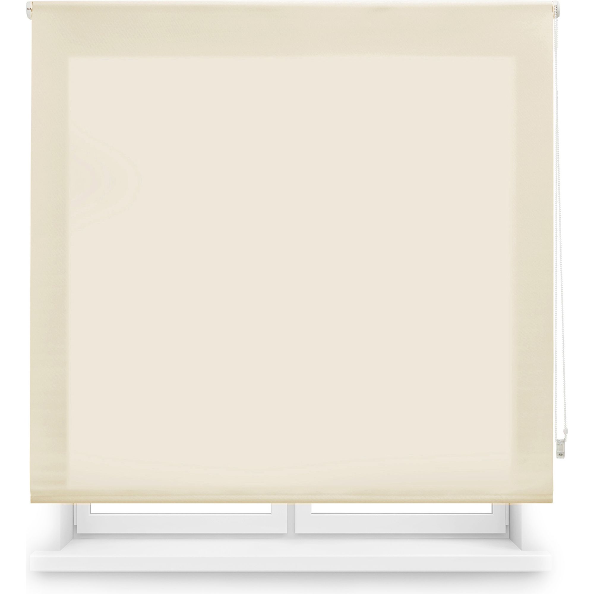 Ecommerc3 | estor translúcido a medida tamaño 165x250 - estor enrollable fácil instalación tamaño tela 162x245 - estor beige