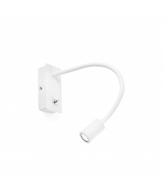 Faro Sami - Lámpara de lectura LED para pared interior blanca | Leroy ...