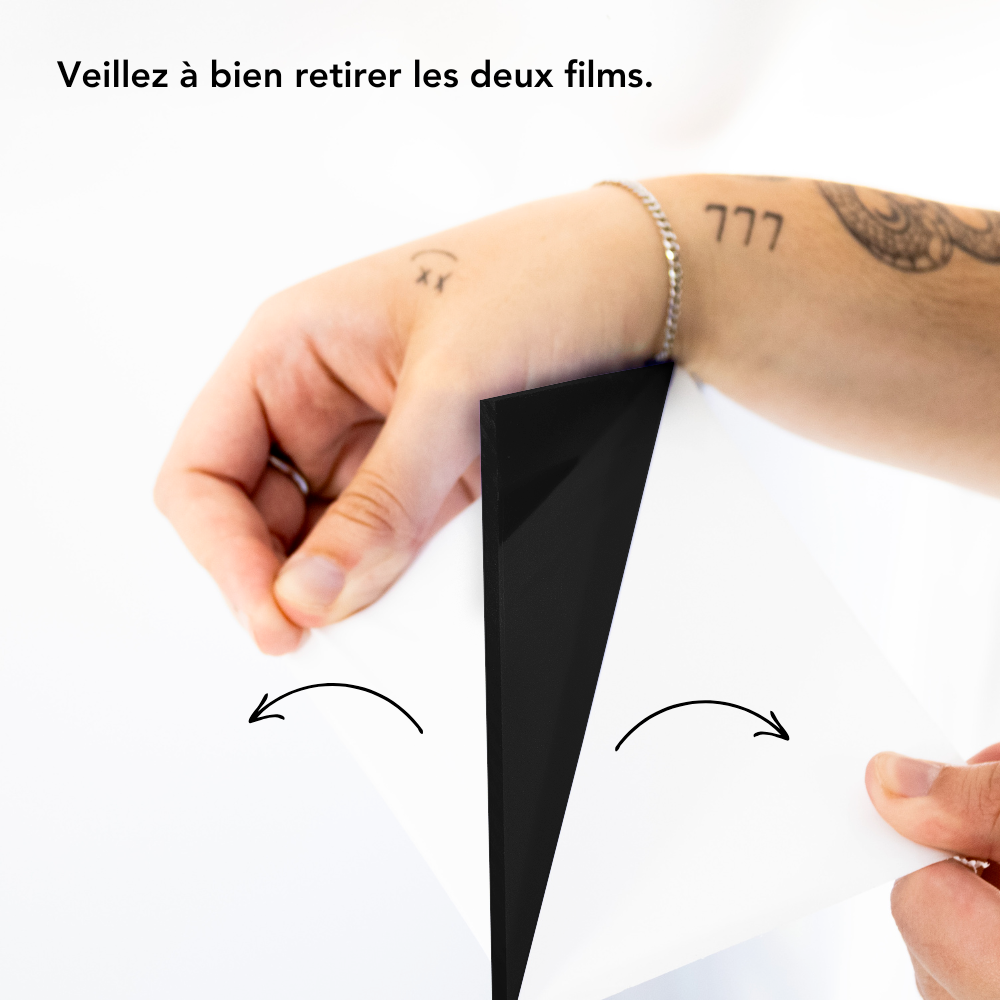 Rond verre acrylique noir 4 mm - Diamètre 10 cm (100 mm) - Disque verre synthétique - Plaque PMMA XT - 4