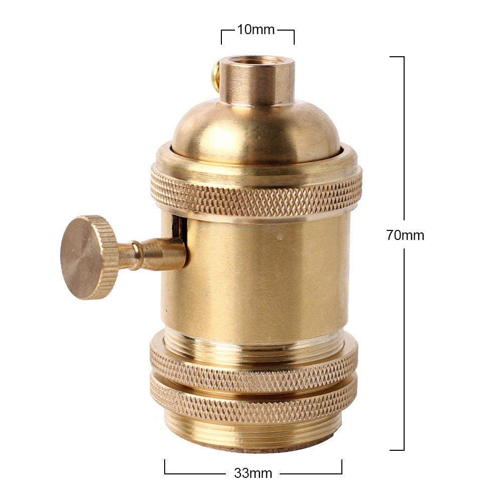 Creative Cables - Kit Portalampada E27 In Termoplastica Con Interruttore Finitura Nero 84293294 - Foto 13