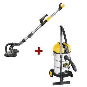 Aspiratore da cantiere per liquidi, polvere e gesso FARTOOLS 615163, 18  kPa, 30 l | Leroy Merlin