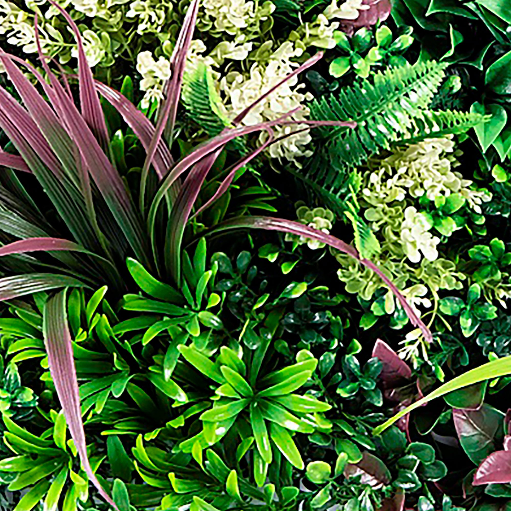 Jardín Vertical Amazonia 50 x 50 cm EVOTURF para interior y exterior - 2