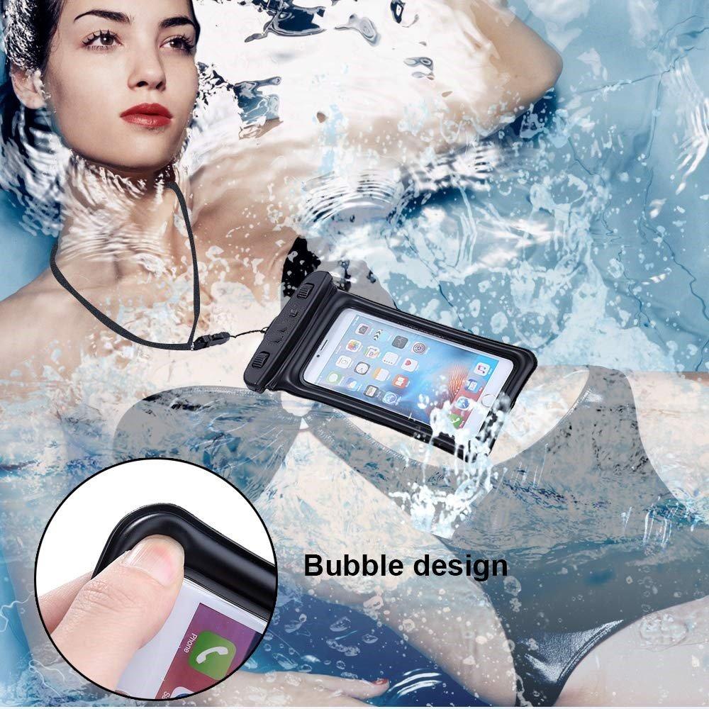 Custodia Per Nuoto E Spiaggia Custodia Impermeabile E Galleggiante IClover Per IPhone - Protegge Da Acqua, Urti E Polvere, Per Modelli 11, 12, 13, 14, 15, 16 Pro Max Plus Borsa Asciutta Impermeabile - Foto 11