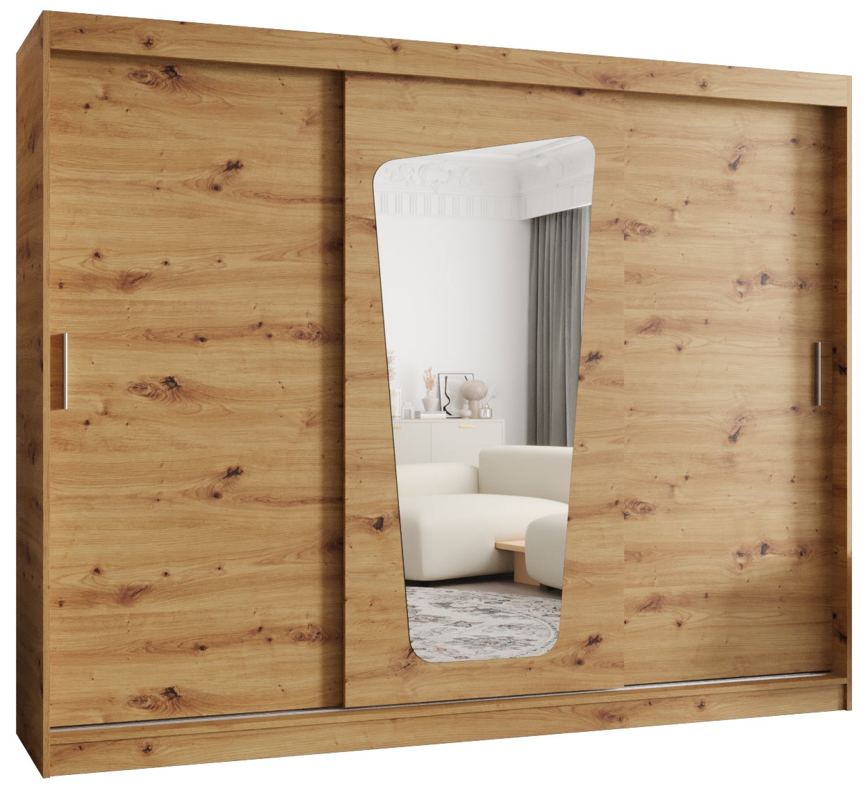 Szafa przesuwna garderoba MOKA 250 x 62 x 200 cm Artisan