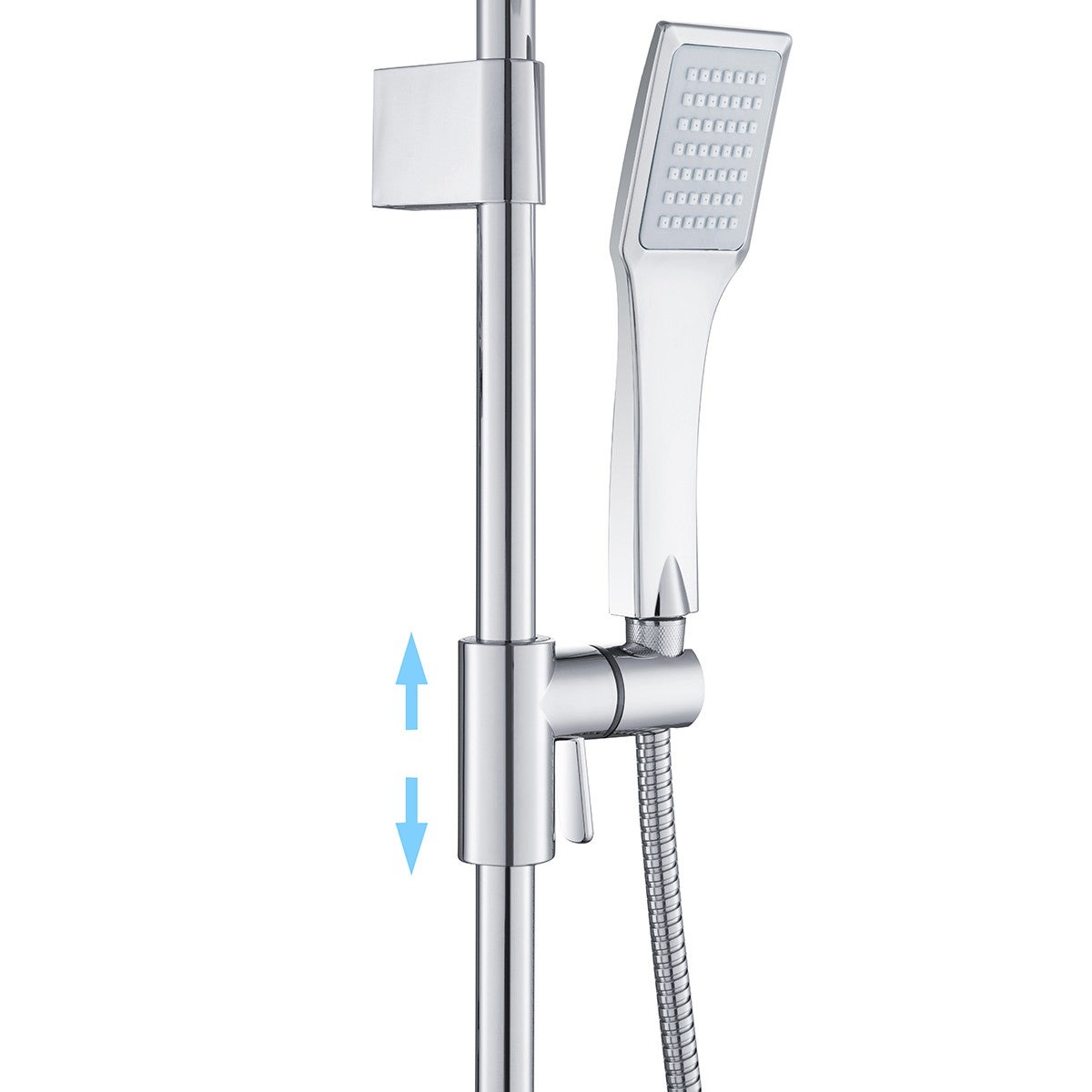 Colonne de douche Carree Chrome KARY - 6