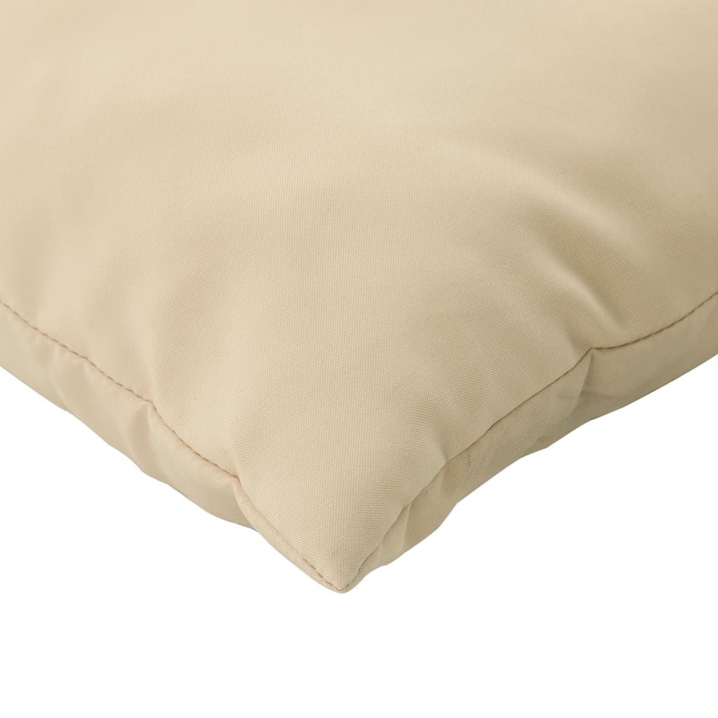 Maison Exclusive - Coussins de palette lot de 3 beige tissu oxford - 7
