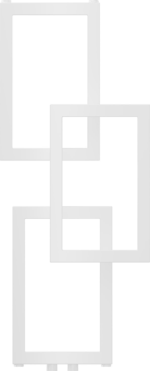 Mexen Grid grzejnik łazienkowy dekoracyjny 870 x 360 mm, 209 W, biały - W215-0870-360-00-20