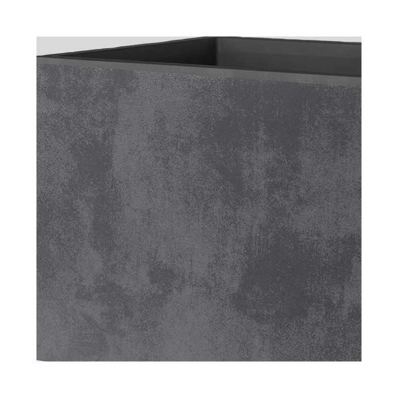Muretto in plastica DEROMA Millennium L.79 x l.39.5 x H.39 cm nero - 6