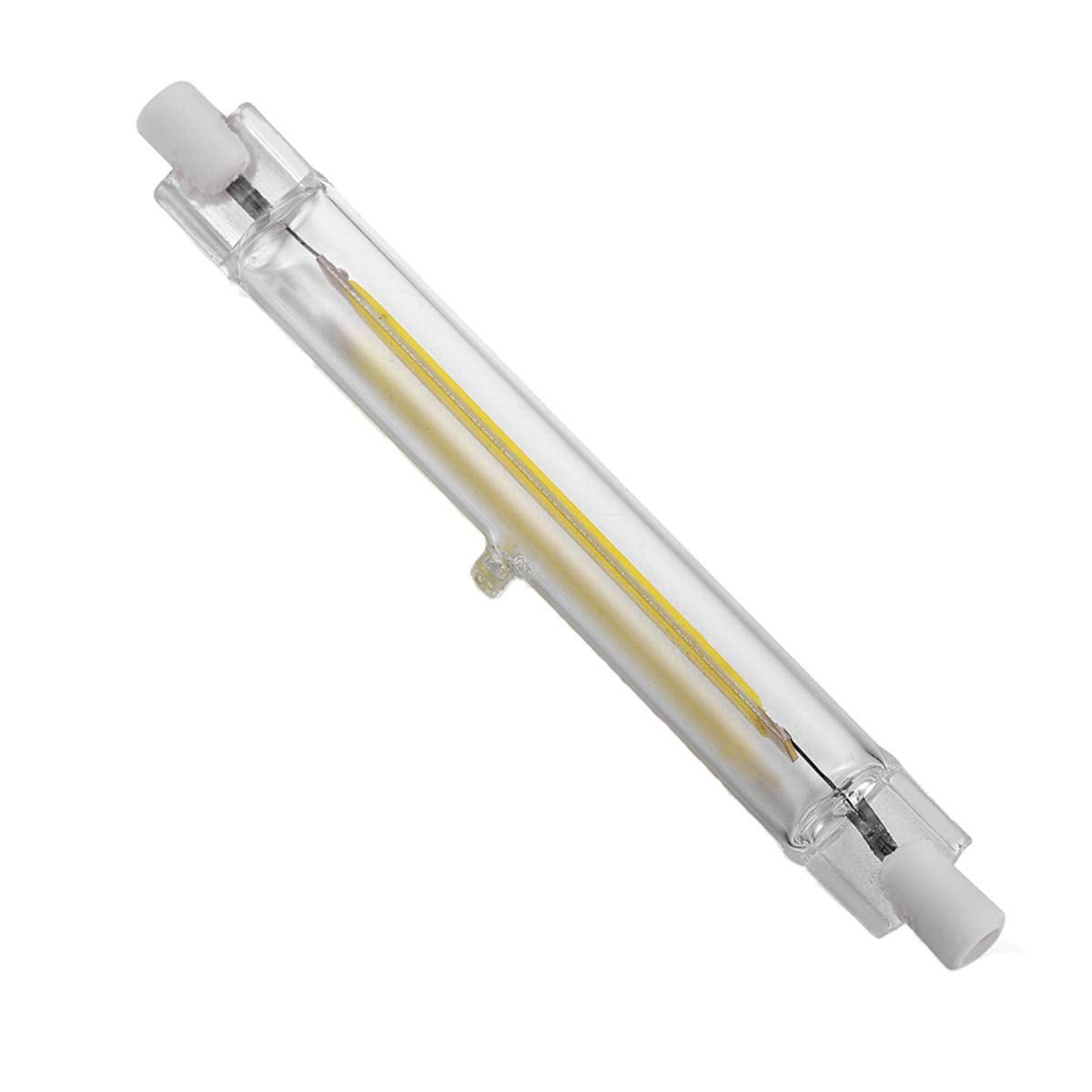 Ampoule LED R7S 118mm 10W Blanc Chaud, R7S LED 118mm Équivalent Ampoule Halogène R7S 100W J118, Éclairage à Faisceau 360 °, Lot de 2 - 5