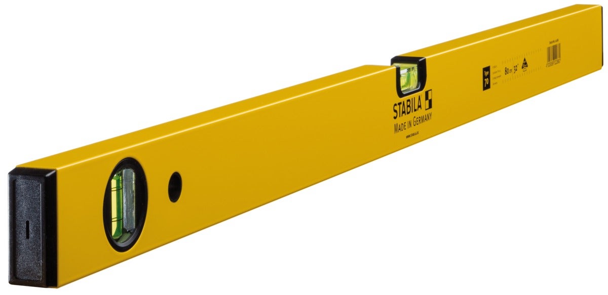 NÍVEL TUBULAR DE ALUMÍNIO 70/80 - 80 CM