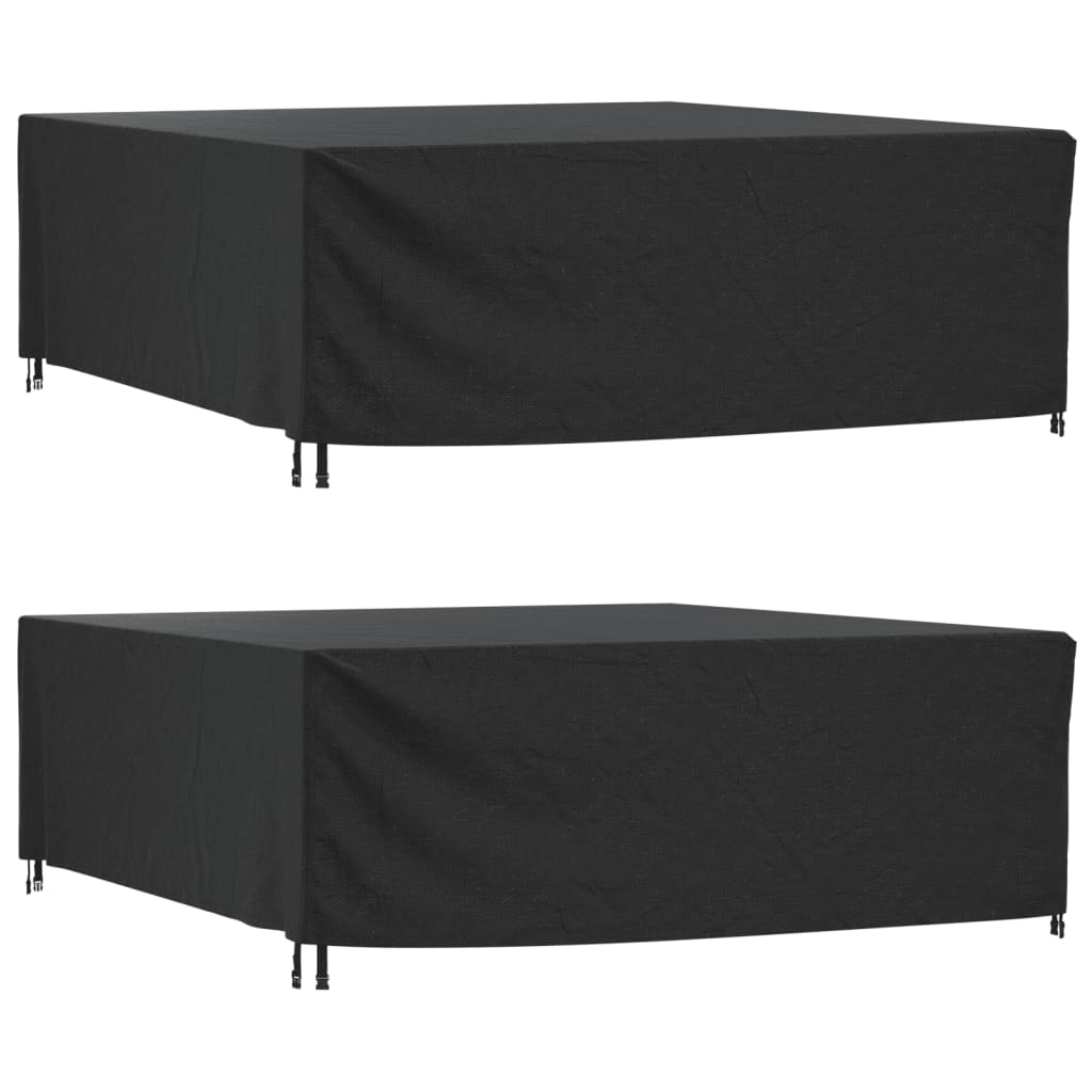 Housse De Table De Jardin 150x80x80 Cm - Tissu Oxford 420D étanche Anti-UV, Cordon De Serrage, Protection Meubles