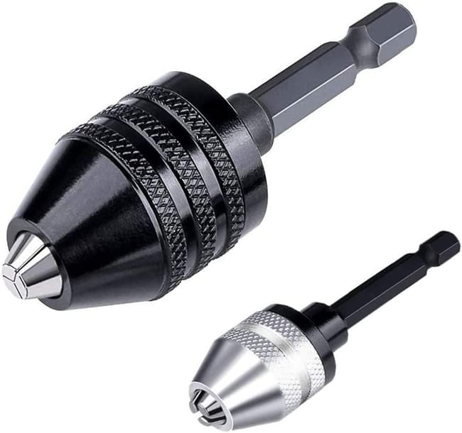 Wiertło bezkluczykowe 0,3-6,5 mm 6,35 mm (1/4") Uchwyt sześciokątny bezkluczykowy z adapterem szybkiej wymiany
