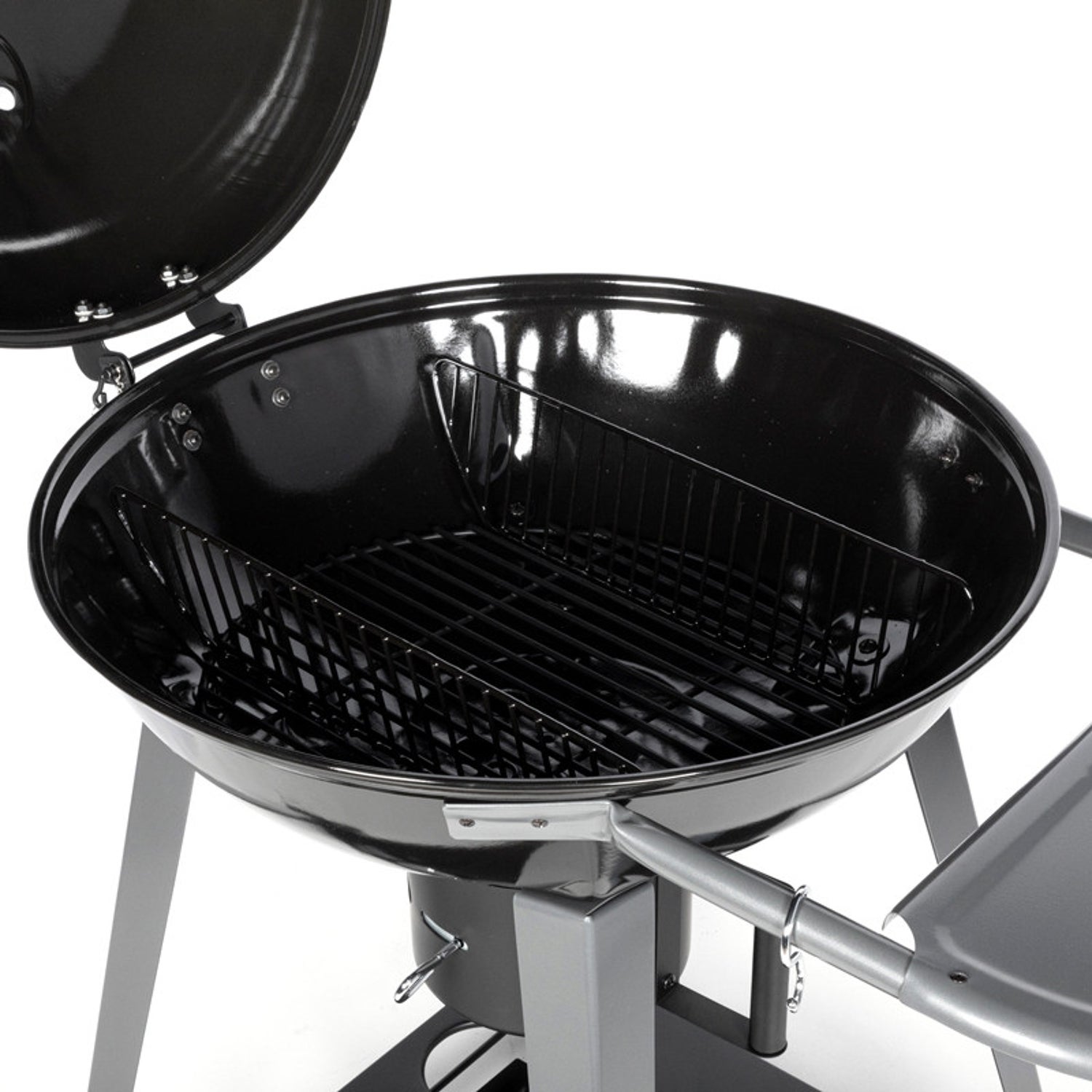 Barbecue au charbon SOMAGIC en acier galvanisé Ø 57 cm Noir - 8