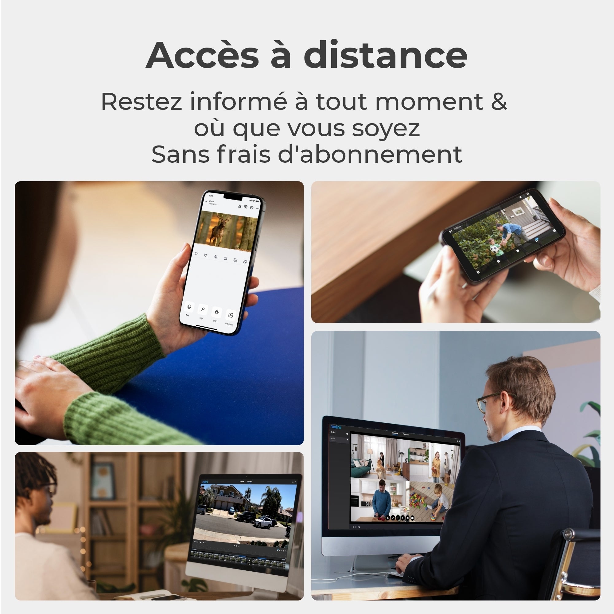 Caméra de surveillance 4K 4G LTE batterie PT sans fil, +SP, Reolink - 9