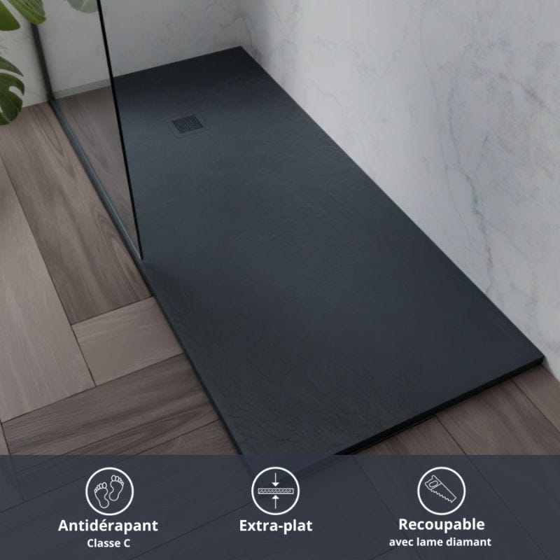 Receveur 160 x 80 VILLEROY ET BOCH Planeo acrylique rectangle nature Receveur 160 x 80 VILLEROY ET BOCH Planeo acrylique rectangle nature