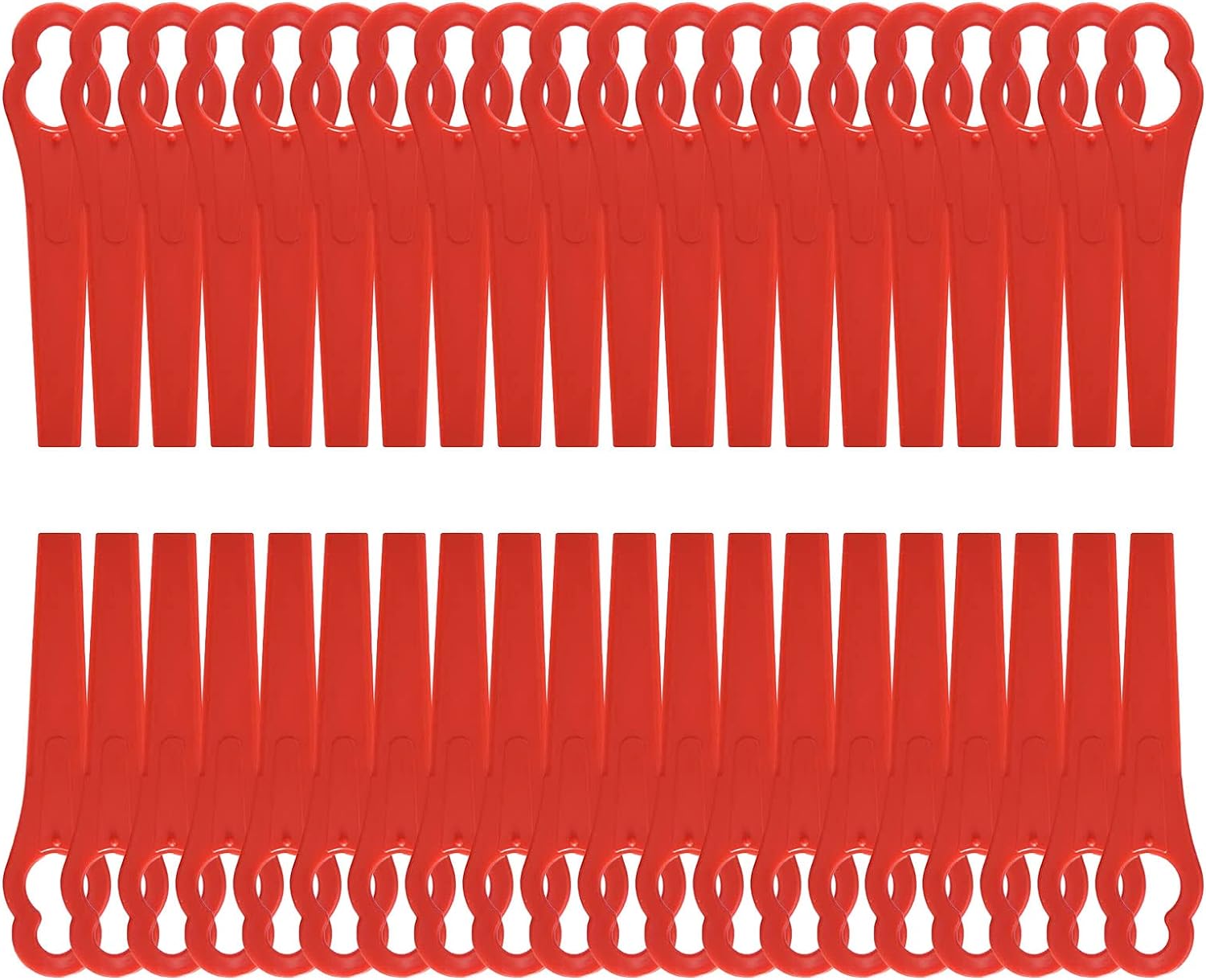 120 szt. plastikowych ostrzy do podkaszarki, Plastikowe Ostrza Tnące, ostrza zamienne do podkaszarki, Plastikowe Ostrza do Kosiarek, ostrza do ponowne