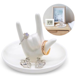 Espositore Portatile Per Gioielli Con Cerniera Per Anelli, Orecchini - Foto 6