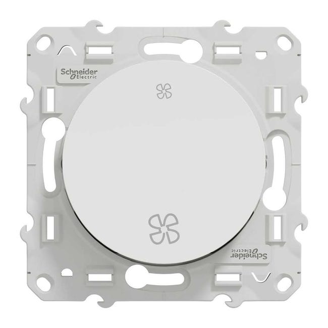 Interrupteur va-et-vient ou poussoir Odace, SCHNEIDER ELECTRIC, noir | Leroy Merlin Interrupteur va-et-vient ou poussoir Odace, SCHNEIDER ELECTRIC, noir | Leroy Merlin