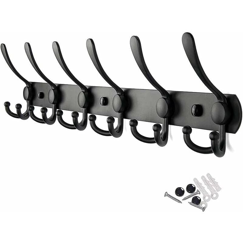 Wieszak ścienny ze stali nierdzewnej, wytrzymały wieszak na ubrania, wieszak na ręczniki