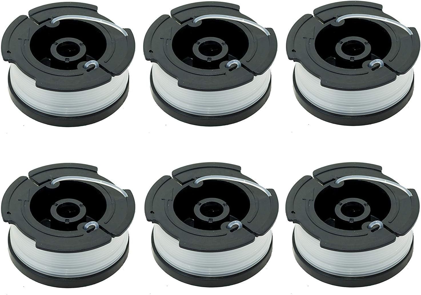 Opakowanie 6 szpul A6481 A6485 do podkaszarek Black &amp; Decker